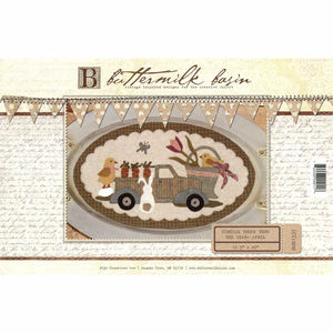 Vintage Truck Through the Year Pattern - April