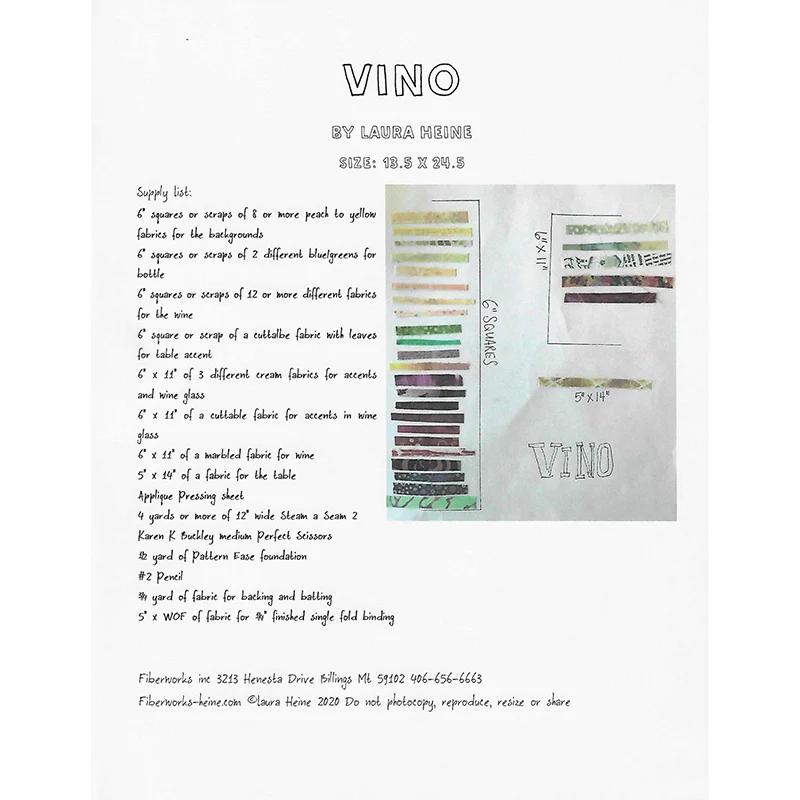 Vino Collage Pattern