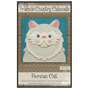 Persian Cat Precut Fused Appliqué Pack