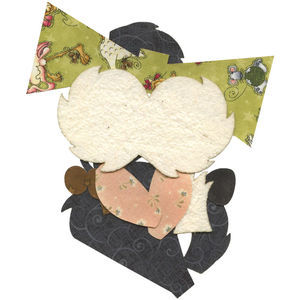 Tuxedo Bowtie Cat Precut Fused Appliqué Pack