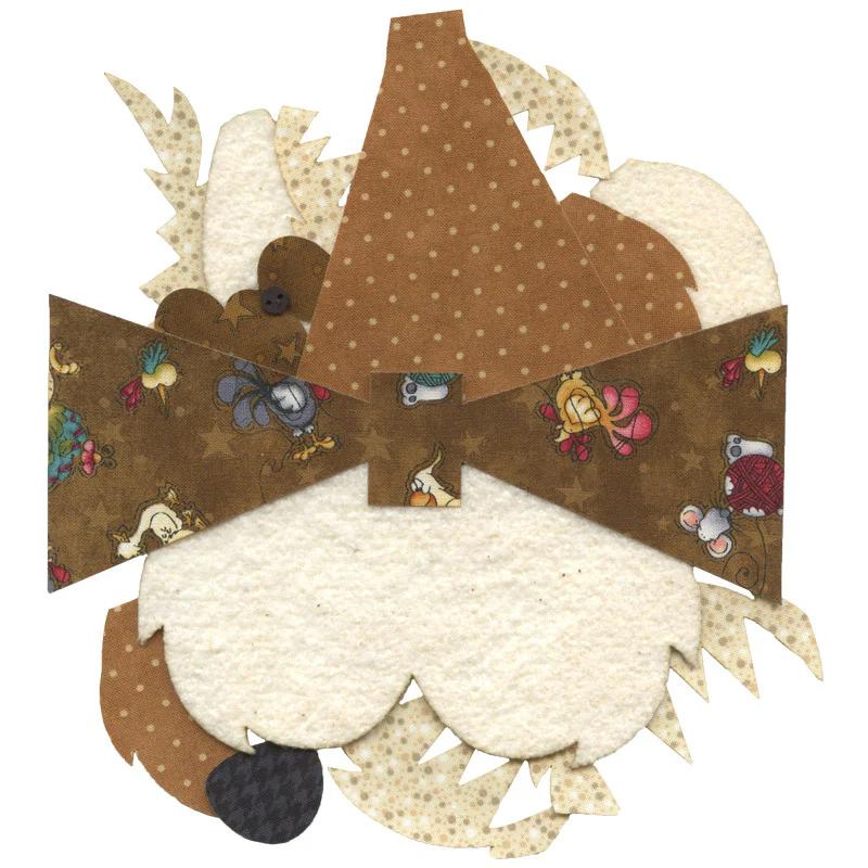 Tabby Bowtie Cat Precut Fused Appliqué Pack