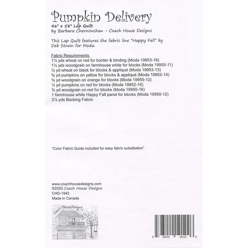 Pumpkin Delivery Pattern