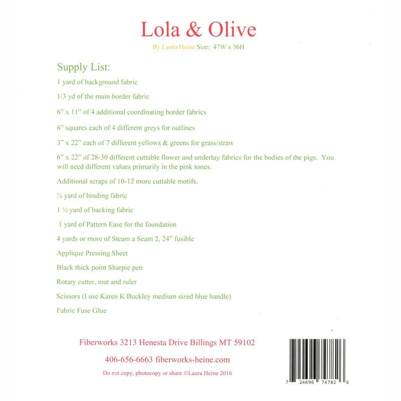 Lola and Olive Pattern