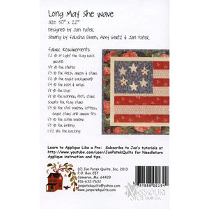 Long May She Wave Pattern