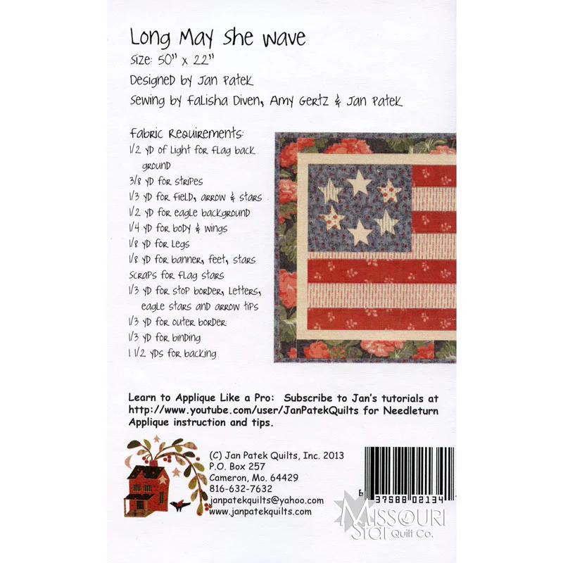 Long May She Wave Pattern