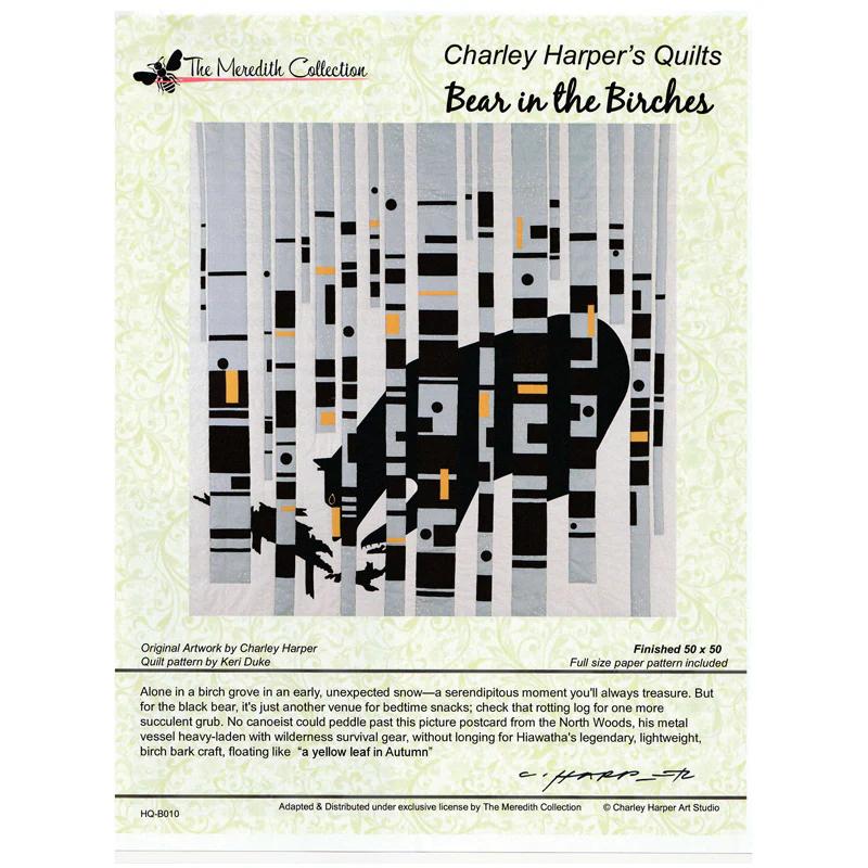 Bear in the Birches Pattern