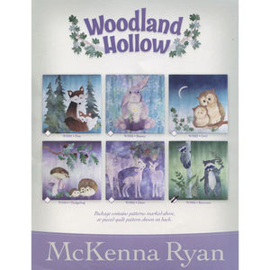 Woodland Hollow - Raccoon Pattern