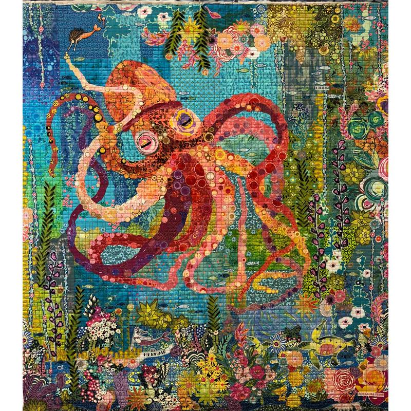 Octopus Garden Collage Pattern