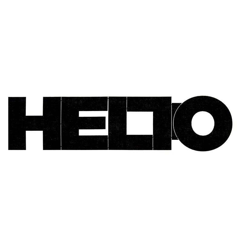 Missouri Star Hello Precut Fused Appliqué Pack