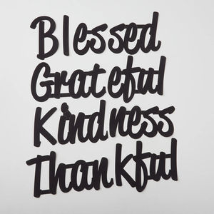 Missouri Star Words Have Power Precut Fused Applique Pack