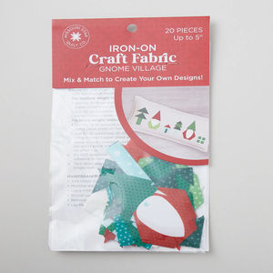 Missouri Star Iron-on Fabric - Christmas Gnome Village