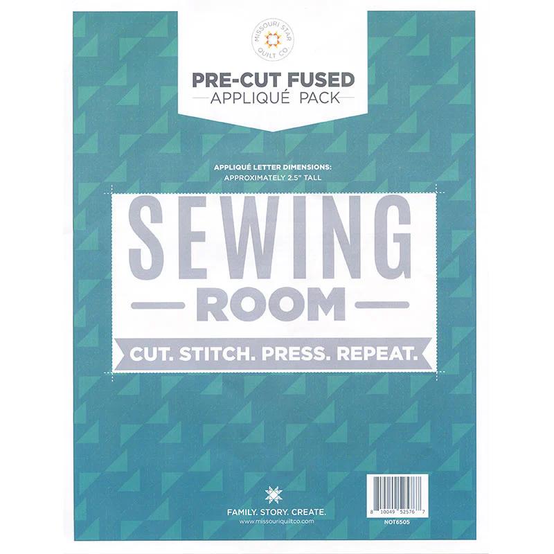 Missouri Star Sewing Room Precut Fused Applique Pack
