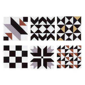 Missouri Star Iron-on Patchwork Quilt Blocks - 5" x 5" Neutral 20pk