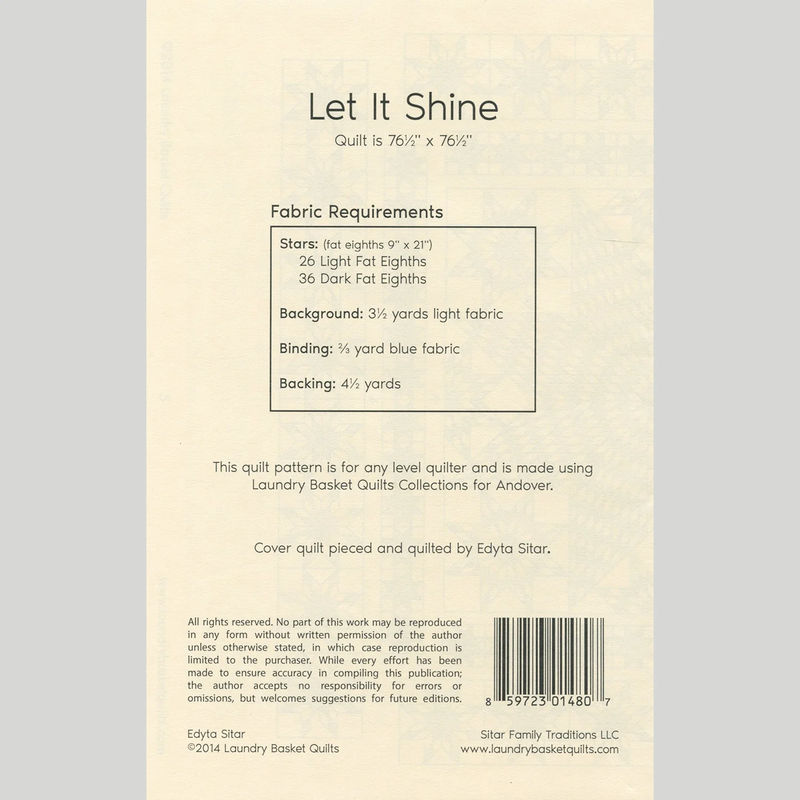Let It Shine Quilt Pattern