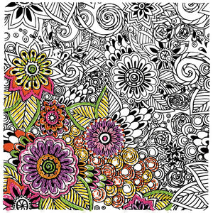 Zenbroidery Small Floral Embroidery Kit