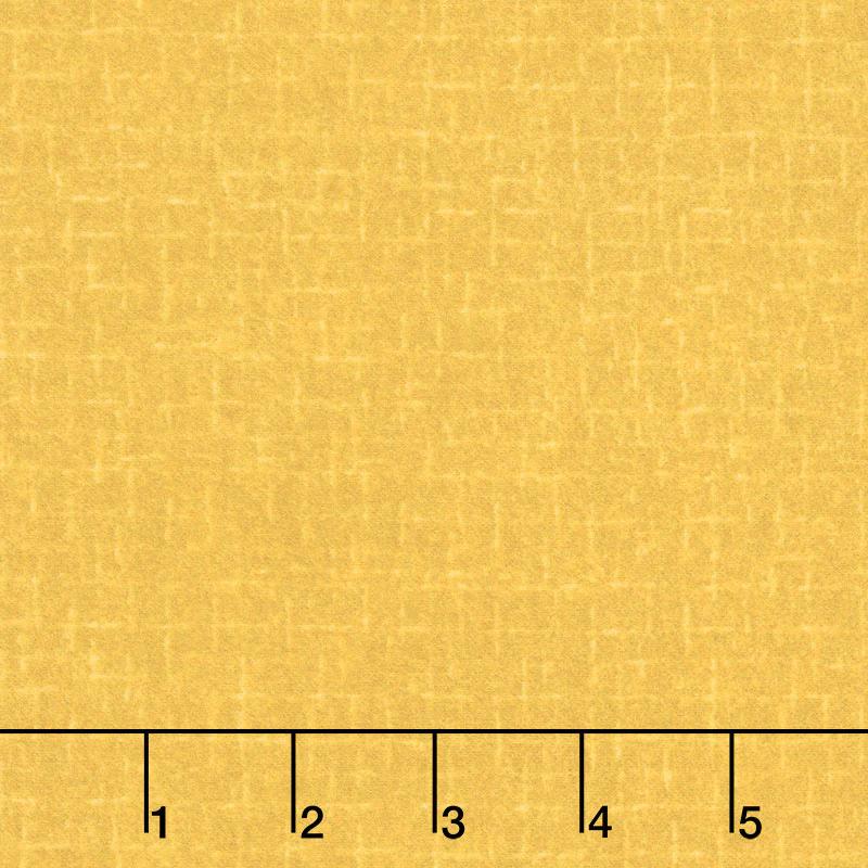 Woolies Flannel - Crosshatch Yellow Yardage