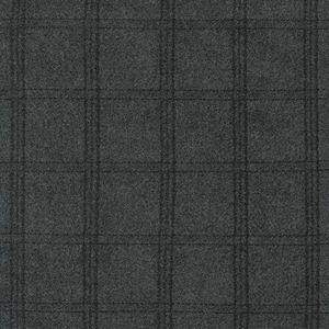 Woolies Flannel - Tartan Grid Charcoal Yardage