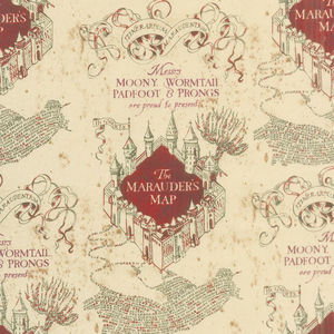 Wizarding World - Harry Potter Marauders Map Yardage