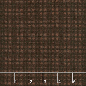 Woolies Flannel - Plaid Espresso Yardage