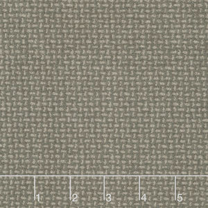 Woolies Flannel - Basket Weave Gray Cobblestone Yardage