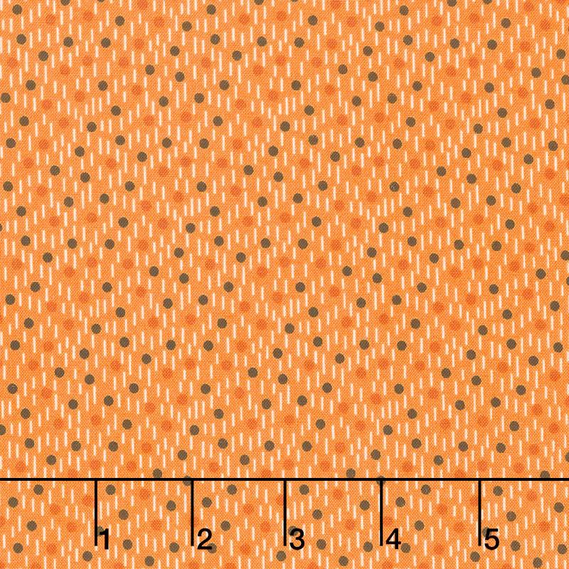 Witchypoo - Confetti Orange Yardage