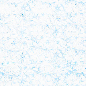 Winter Sky Batiks - Snowflake Swirls Snow Yardage