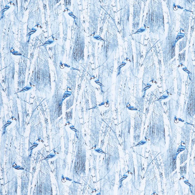 Winter Hike - Winter Blue Jays Blue Yardage