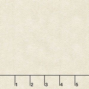 Woolies Flannel - Herringbone Cream Yardage