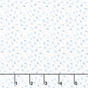 Woodland Frost - Winter Berries White Yardage