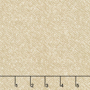 Woolies Flannel - Nubby Tweed Cream Yardage