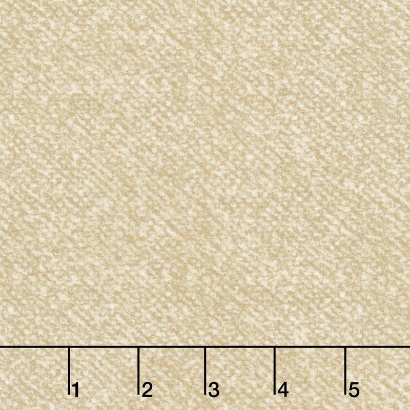 Woolies Flannel - Nubby Tweed Cream Yardage