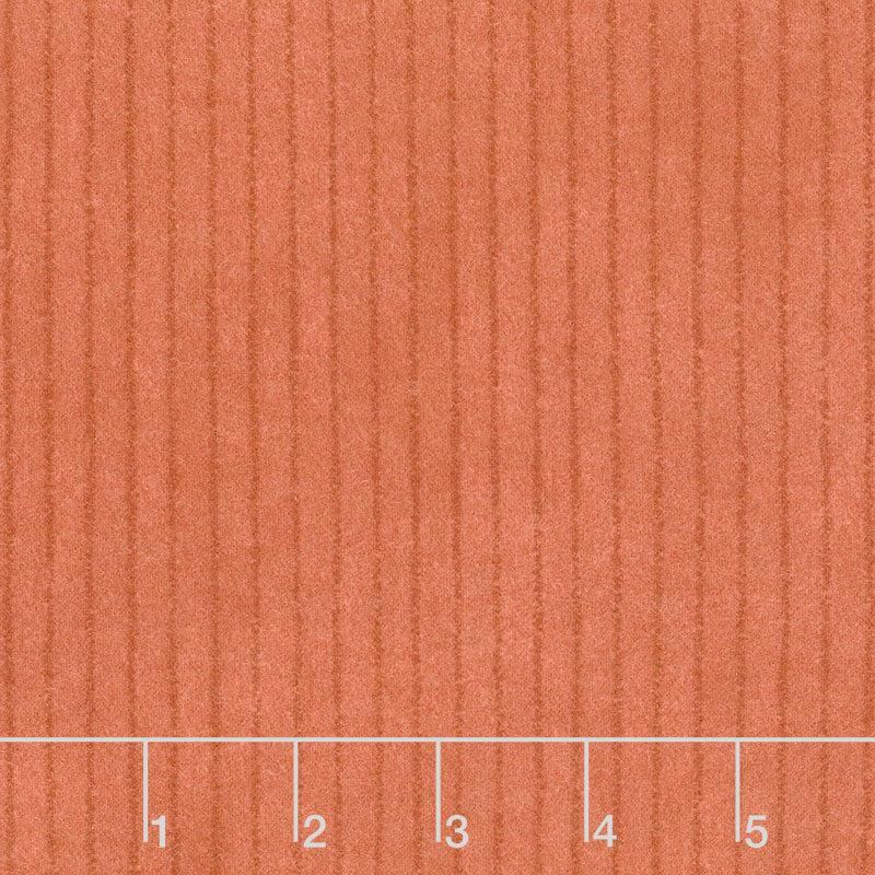 Woolies Flannel - Stripe Orange Yardage