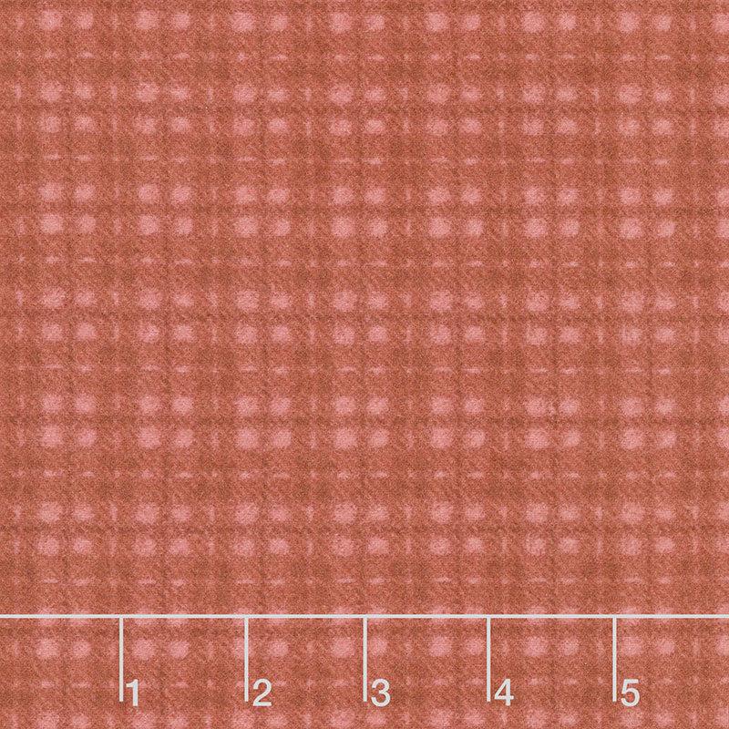 Woolies Flannel - Plaid Red Orange Yardage
