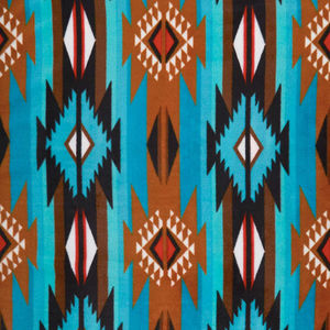 Winterfleece Prints - Raindance Teal Yardage
