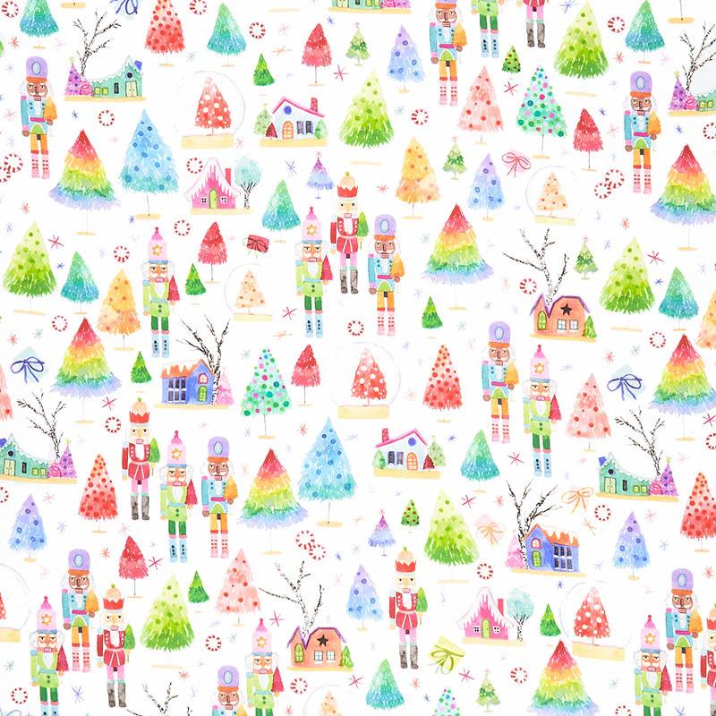Wonderland - Nutcrackers Snow Yardage