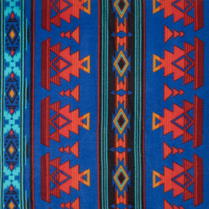 Winterfleece Prints - Heirloom Cobalt Yardage