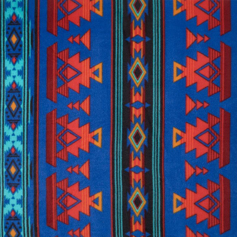 Winterfleece Prints - Heirloom Cobalt Yardage