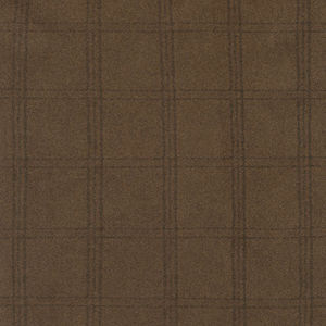 Woolies Flannel - Tartan Grid Brown Yardage