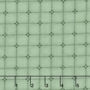 Woolies Heritage Flannel - Shirting Plaid Teal Yardage