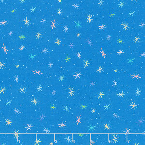 Wonderland - Winter Sky Navy Yardage