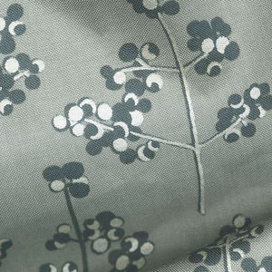 Winter Shimmer 2 - Berries Branches Spruce Pearlized Yardage