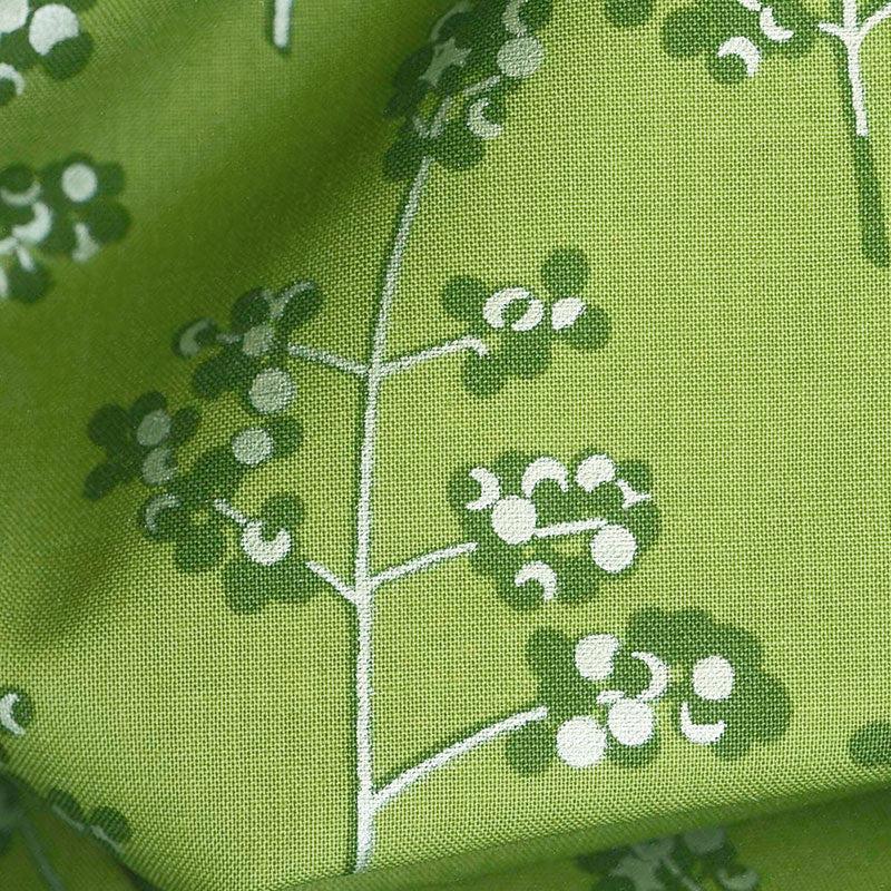 Winter Shimmer 2 - Berries Branches Holly Pearlized Yardage