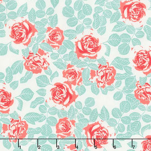 Woodlands - Fusions Pruning Roses Green Yardage