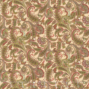 Winterberry - Winter Paisley Honey Multi Yardage