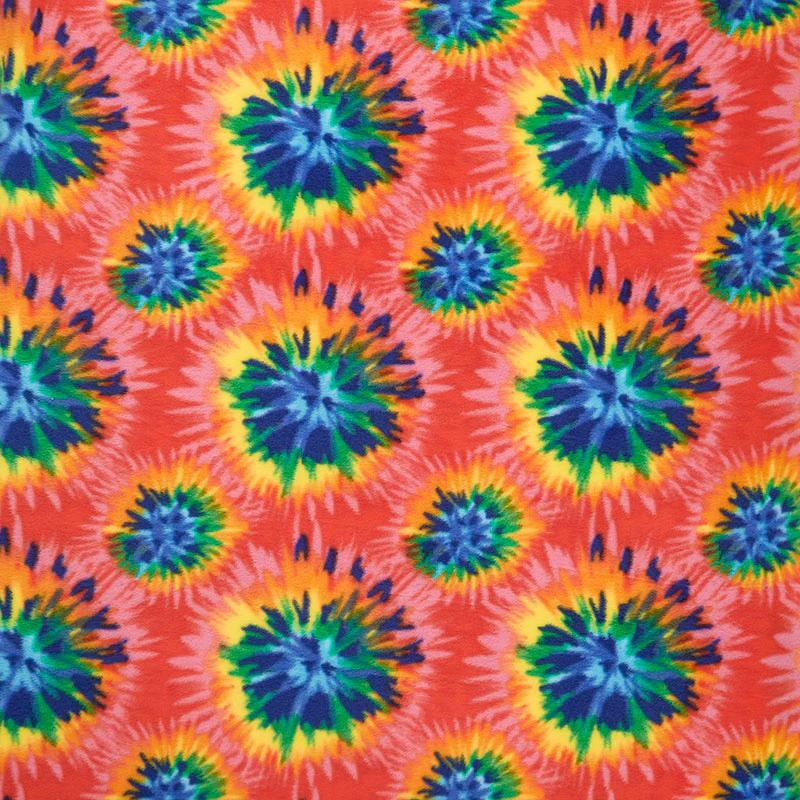 Winterfleece Prints - Tie Dye Yardage