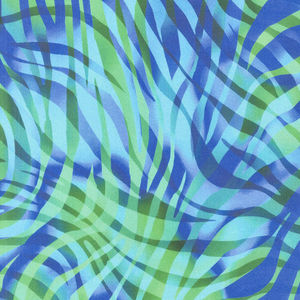 Zebra Skins - Cobalt Digitally Printed 108" Wide Backing