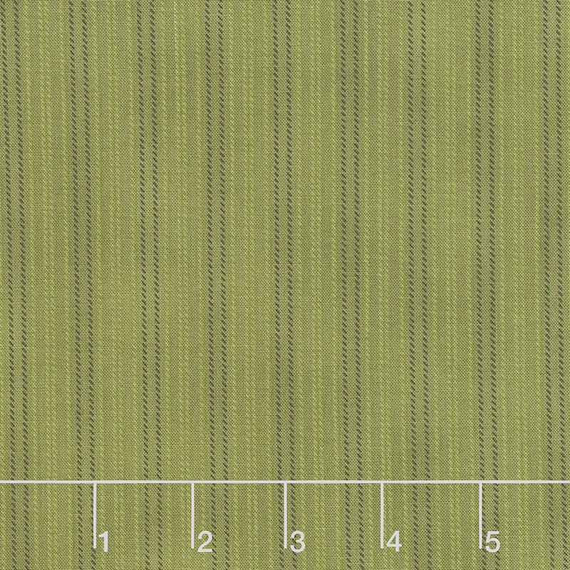 Winterberry - Wool Stripe Pine Yardage