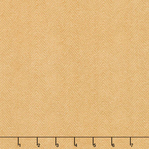 Woolies Flannel - Golden Herringbone Yardage