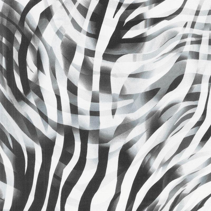 Zebra Skins - Black/White Digitally Printed 108" Wide Backing