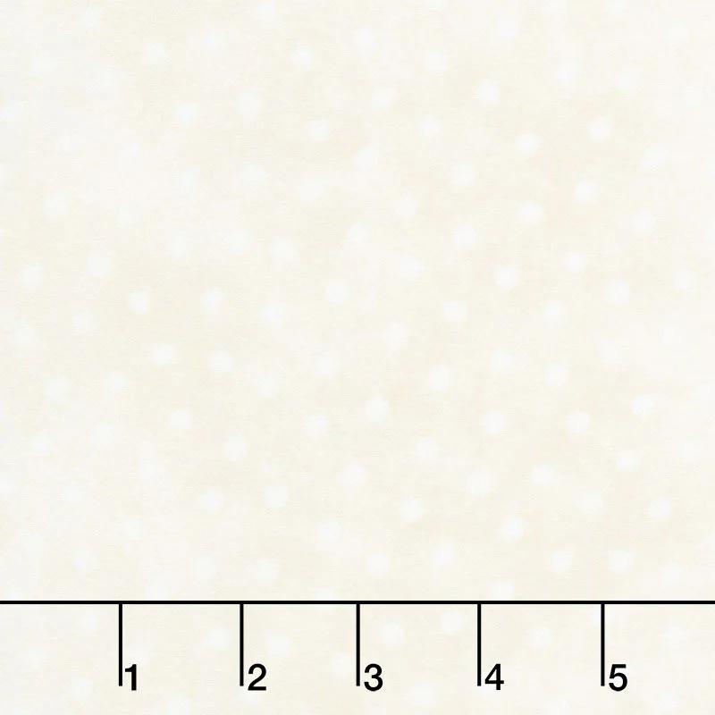 Woolies Flannel - Polka Dots Light Cream Yardage